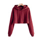 Cropped Hoodie Jogger Lounge Set