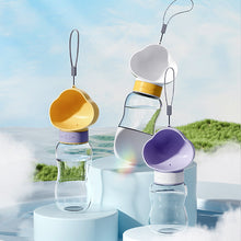 Portable Pet Water Bottle with Bowl