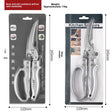 Silver PH333 Bone Shears Card