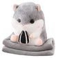 Hamster Plush Pillow Blanket Set