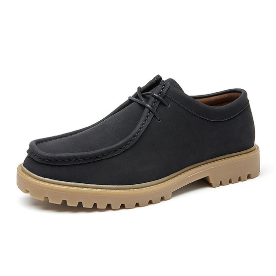 Men's Leather Derby Shoes