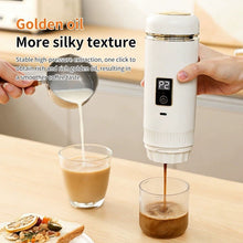 Portable Electric Espresso Maker, Capsule and Ground Coffee