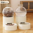 Feeder Set White Round