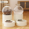 Feeder Set White Round