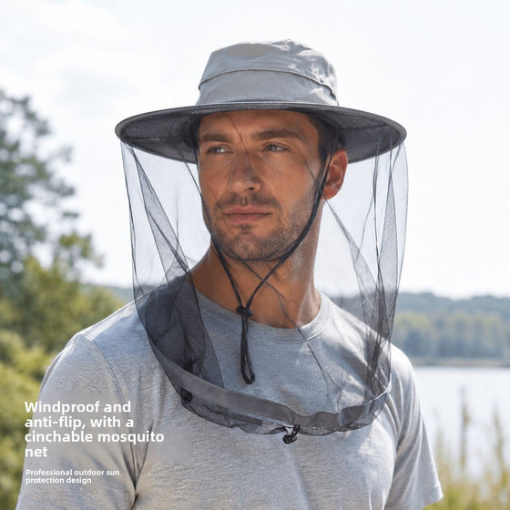 Outdoor Mosquito Protection Sun Hat