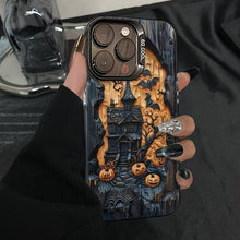 Halloween Haunted House Printed Case Compatible with iPhone