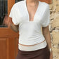 Womens Waist Cinching Sleeveless Shirt