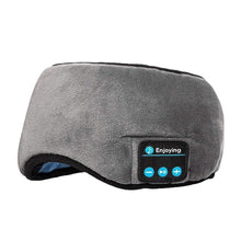 Bluetooth Sleep Mask Headphones, Soft Plush Blackout Eye Mask