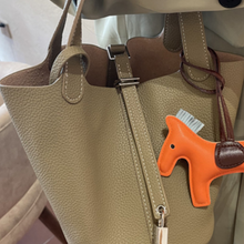 Leder-Eimer-Tragetasche
