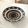 25cm Black White Spiral