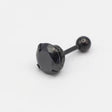 Black Black Rhinestone 8mm