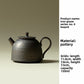Iron Glaze Ceramic Tea