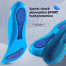 Ver3 Flat FootQuality Solid Blue / 37-38 Trimable