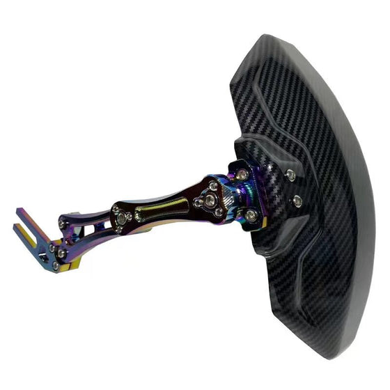 Adjustable Rear Mudguard with CNC Aluminum Bracket for Electric Scooters