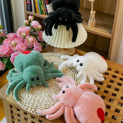 Reversible Spider Plush Doll