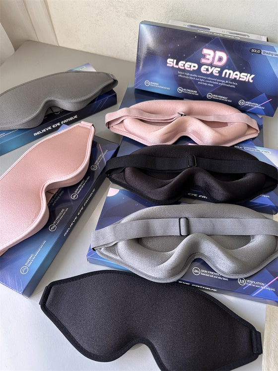 3D Three-Dimensional Integrated Sleep Eye Mask