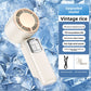 Portable USB Rechargeable Handheld Fan with Semiconductor Cooling