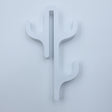 White three-hook