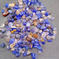 Crescent shaped agate stones polished for craft and vase decoration