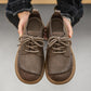 Mens Casual Leather Lace-Up Shoes