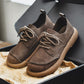 Mens Casual Leather Lace-Up Shoes