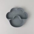 Dark blue dinner plate