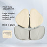 Off White Gray Leather / 40x18x46 cm | 16x7x18 in