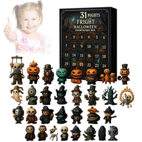 Halloween Horror Countdown Box with Mini Figures