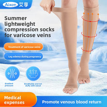 Open Toe Graduated Compression Socks