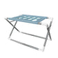 Foldable pet bathing stand, the stand folded flat for storage
