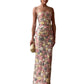 Petal Sequin Off-Shoulder Dress | close up material texture