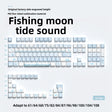 Tide Moon Fish Side Engraved 129-Key