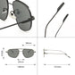 Retro Metal Frame UV400 Sun Glasses