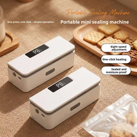 Portable Rechargeable Mini Heat Sealer for Snack and Food Bags
