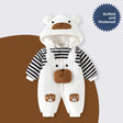 Warm Fleece Strap Bear