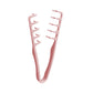 Fluffy texture styling comb used to add height and separation at the hair roots