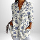 Long Sleeve Floral Print Shirt