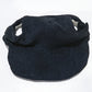 Pet baseball cap size chart by face circumference from XS to XL