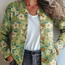 Green Floral / 3XL | US 18 / EU 48