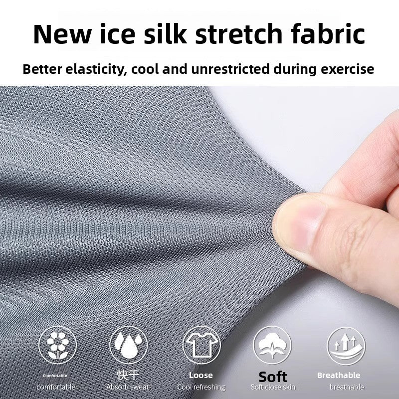 Quick-dry Sports Shorts Set | in-use moment