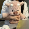Soft Plush Animal Toy - Paopaosu highland mavericks-pink