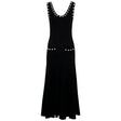 Schwarzes ärmelloses Kleid