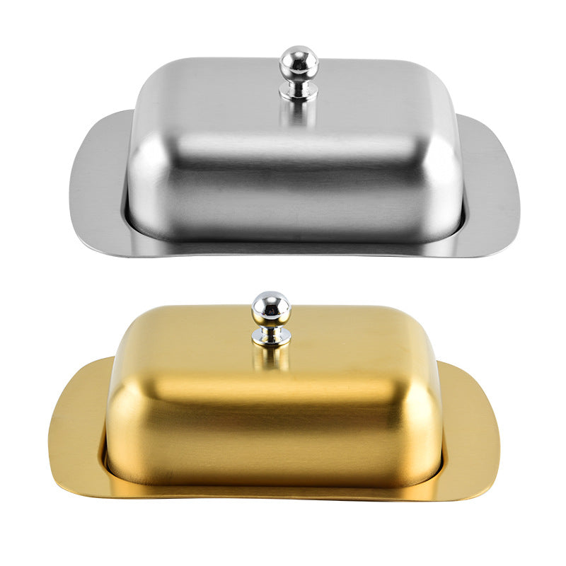 Stainless steel Western food Butter Box