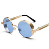 Gold Frame, Blue Lens