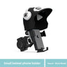 Handlebar model with helmet black