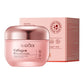 Collagen niacinamide brightening cream jar and carton in the pink range
