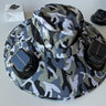 Square Camo Blue