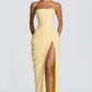 One Shoulder Bodycon Evening Dress for Casual Day, Trip, Relaxed Outing with Easy Styling | packaging and presentation view
