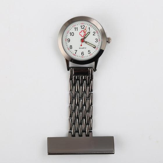 Nurse Fob Watch Quartz Brooch Pin Watch