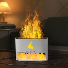 Flame Effect Salt Rock USB Aroma Diffuser and Air Humidifier